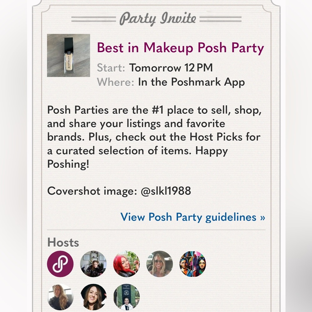 Hosting Another Posh Party! 🎉